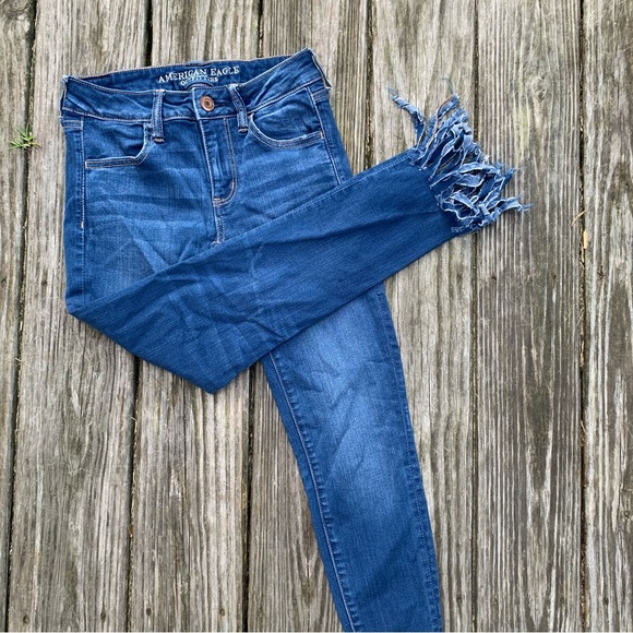 A&E Fringe Jeggings - Picture 1 of 5